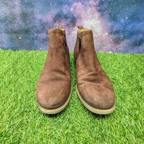 Franco Sarto Hancock Chelsea Ankle Booties Leather Boots Women's Shoes Size 7 - Picture 3 of 10